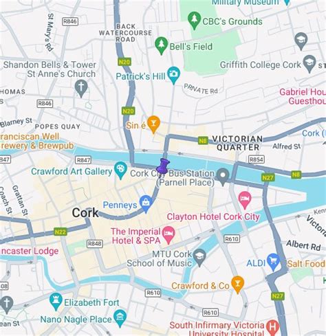 cork city google maps.